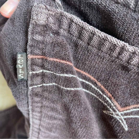 ‘70s Levi’s Movin On Corduroys in Dark Brown Men’s 34 vintage 1970s Levi’s * - Picture 6 of 8
